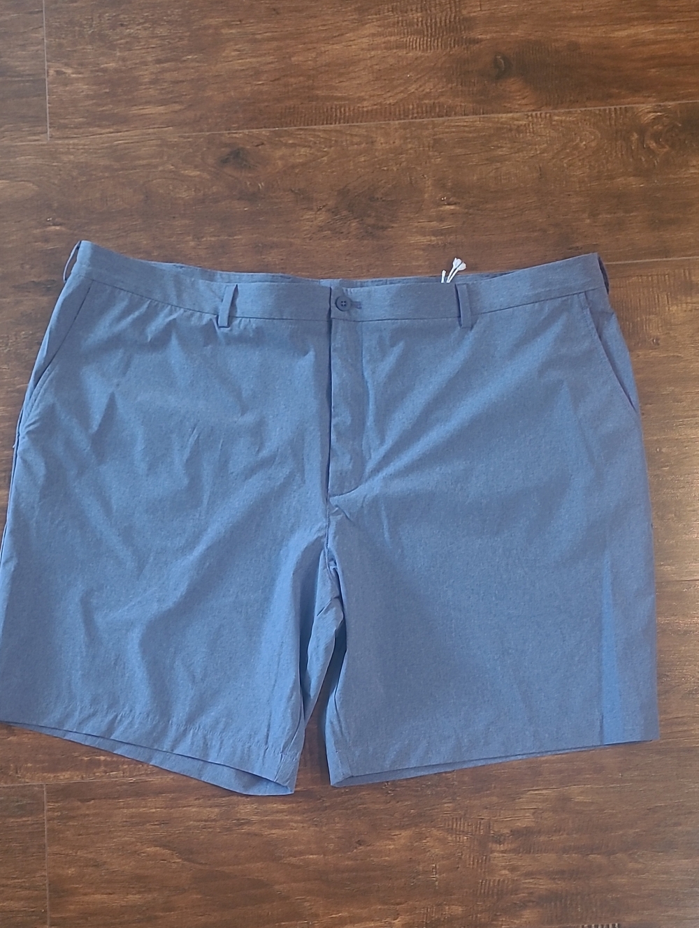 Vineyard Vines Performance  Slate Blue Flat Front Shorts Size  52 B